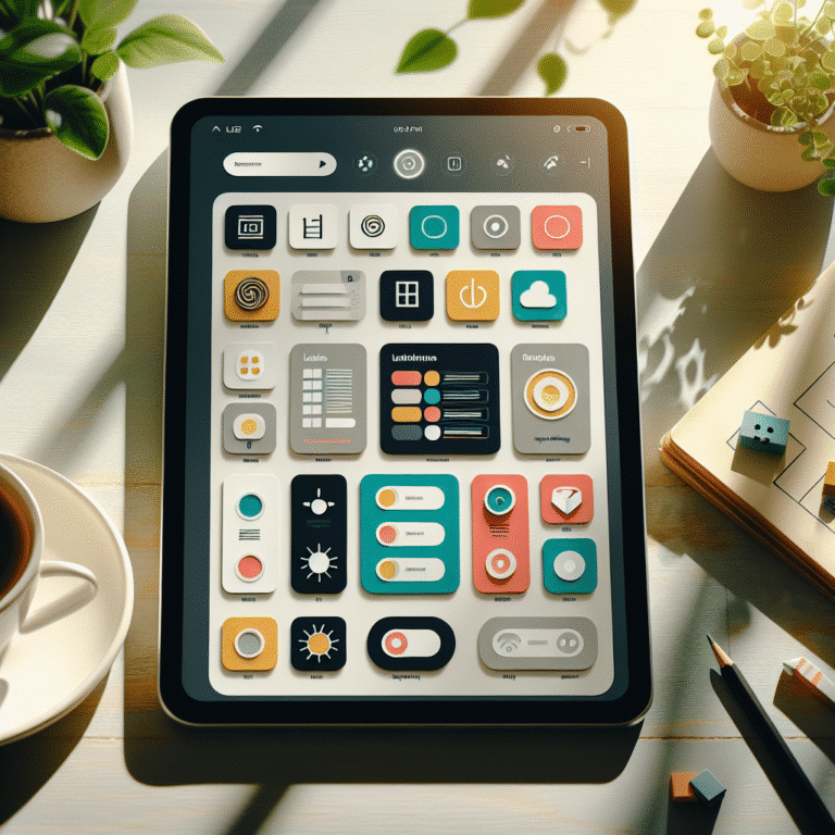 Templates digitais para tablet: produtividade na palma da sua mão
