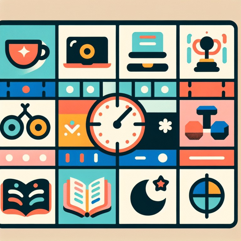 planner semanal para organização pessoal