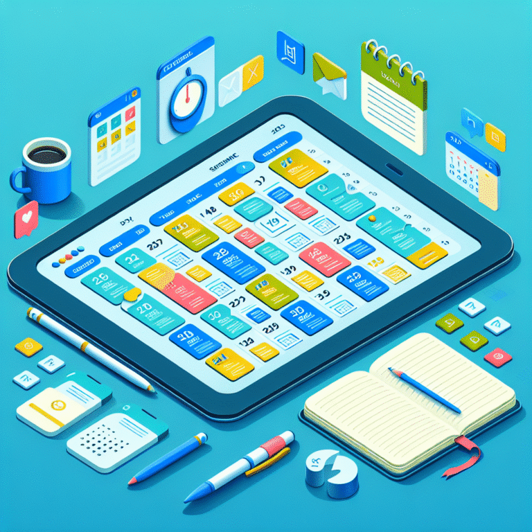 Modelos digitais para planejamento diário: Organize sua rotina de forma prática