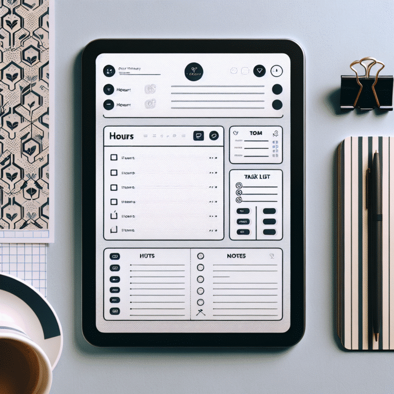 Modelos digitais para planejamento diário que transformam sua rotina