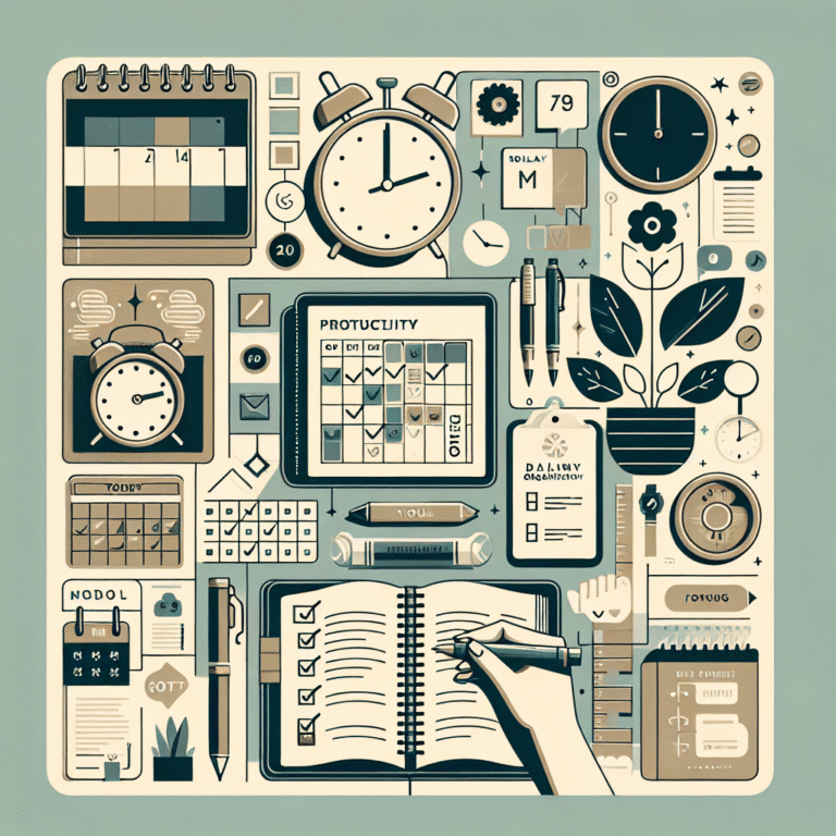 planner semanal para organização pessoal: como manter seu foco