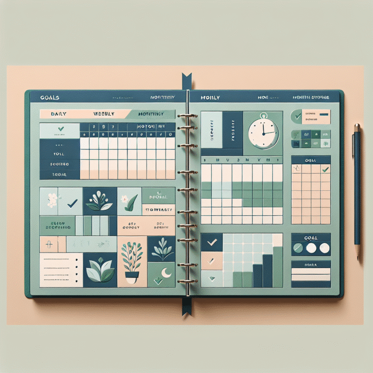 planner mensal para metas e tarefas: alcance seus objetivos