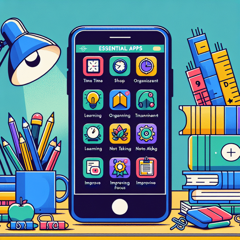 apps essenciais para estudantes em busca de organização