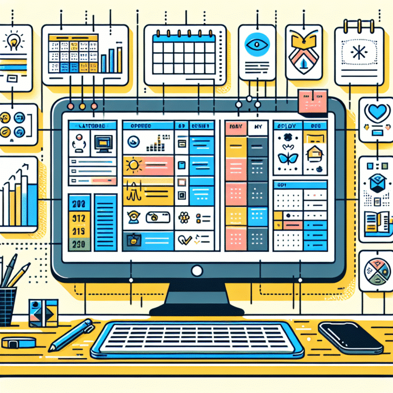 Templates para agenda digital: mantenha tudo à mão