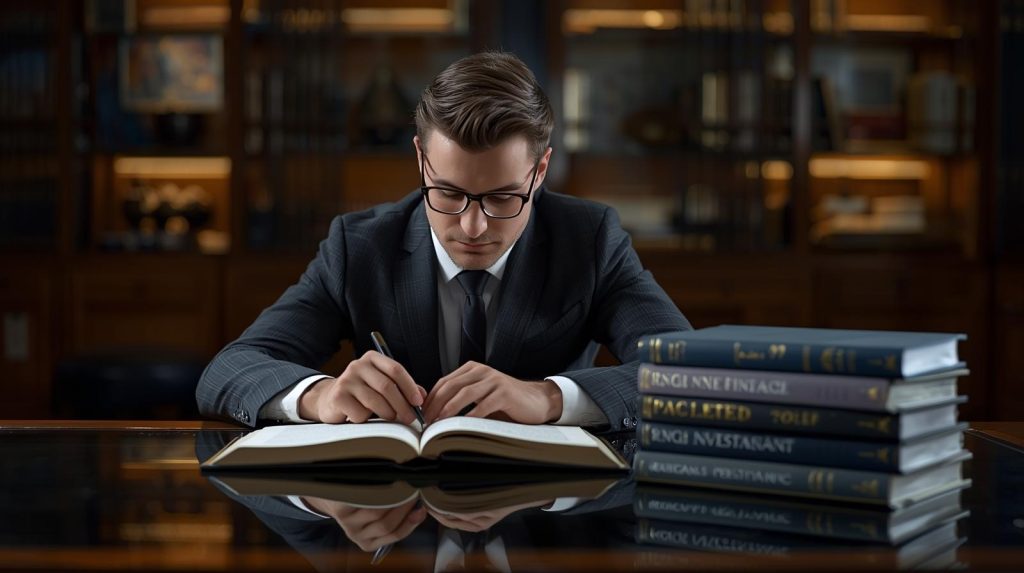 Pessoa organizando finanças pessoais com planilha, calculadora e anotações em ambiente doméstico