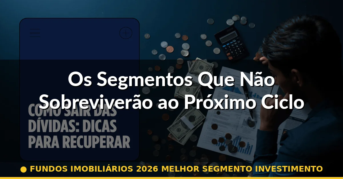 Os Segmentos Que Não Sobreviverão ao Próximo Ciclo — fundos imobiliários 2026 melhor segmento investimento