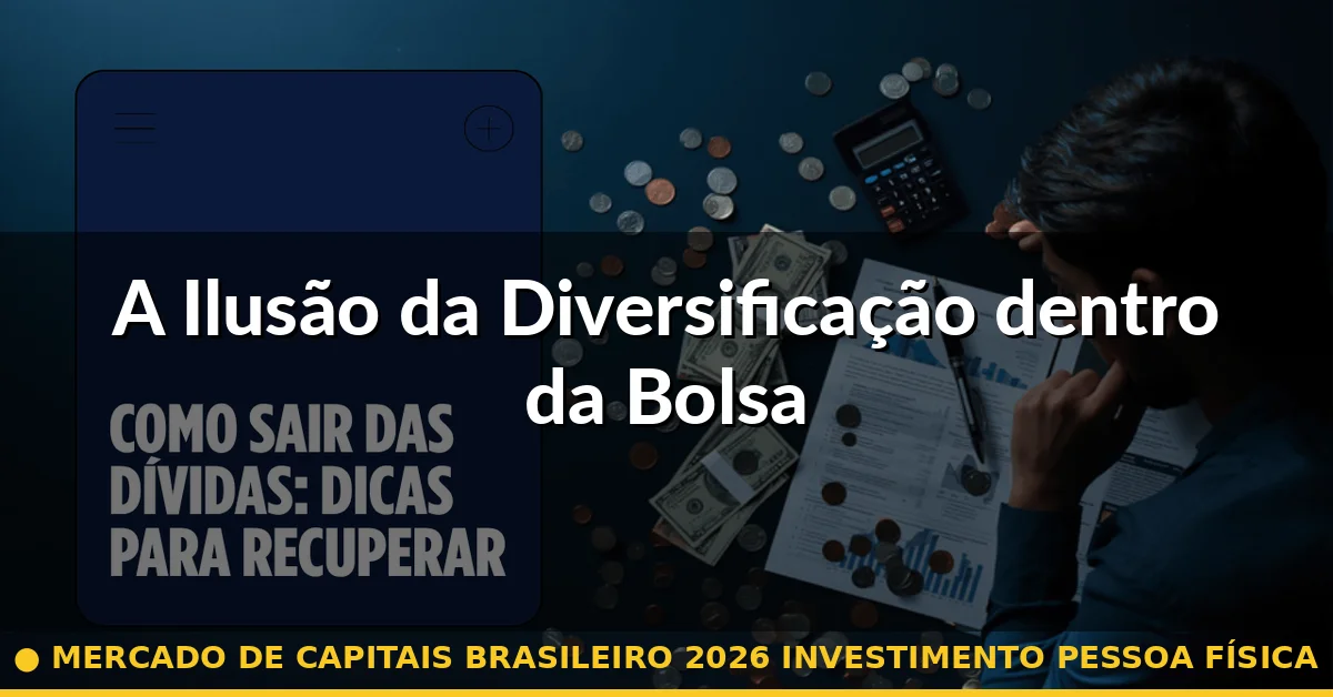 A Ilusão da Diversificação dentro da Bolsa — mercado de capitais brasileiro 2026 investimento pessoa física