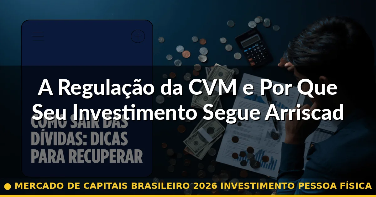 A Regulação da CVM e Por Que Seu Investimento Segue Arriscado — mercado de capitais brasileiro 2026 investimento pessoa física