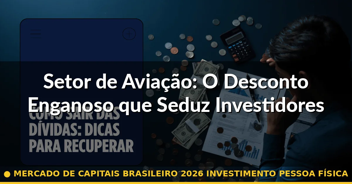 Setor de Aviação: O Desconto Enganoso que Seduz Investidores — mercado de capitais brasileiro 2026 investimento pessoa física