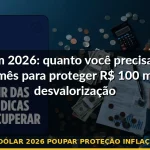 dólar 2026 poupar proteção inflação — Guia completo 2026