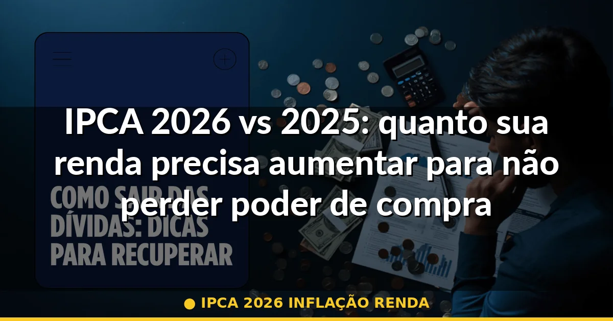 ipca 2026 inflação renda — Guia completo 2026