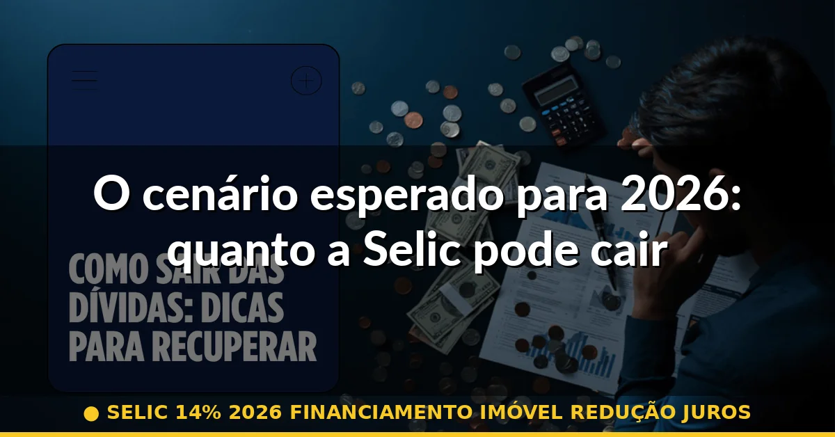 O cenário esperado para 2026: quanto a Selic pode cair — selic 14% 2026 financiamento imóvel redução juros