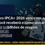 tesouro ipca+ 2026 vencimento agosto resgate — Guia completo 2026