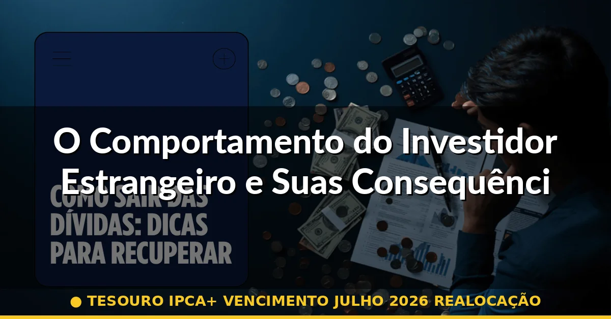 O Comportamento do Investidor Estrangeiro e Suas Consequências Locais — tesouro ipca+ vencimento julho 2026 realocação