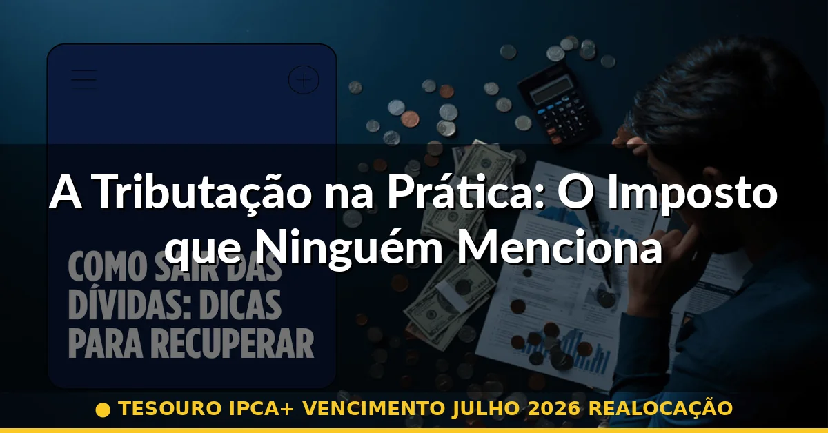 A Tributação na Prática: O Imposto que Ninguém Menciona — tesouro ipca+ vencimento julho 2026 realocação
