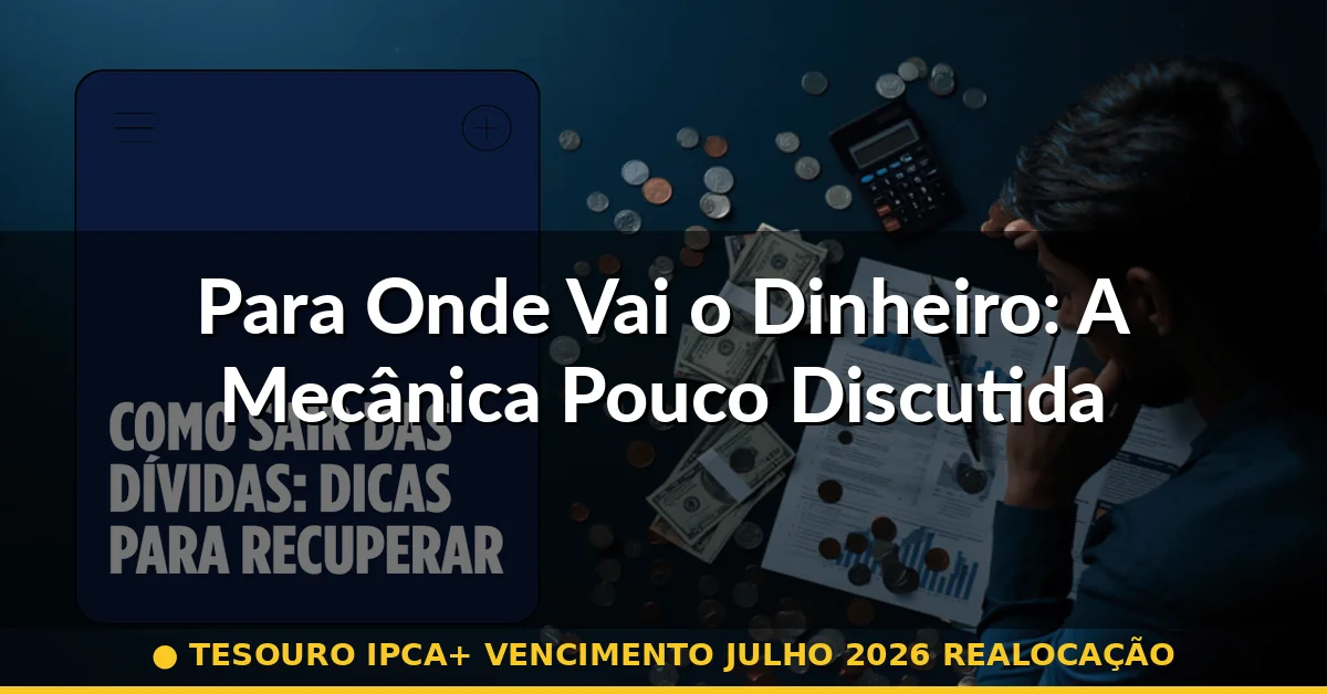 Para Onde Vai o Dinheiro: A Mecânica Pouco Discutida — tesouro ipca+ vencimento julho 2026 realocação