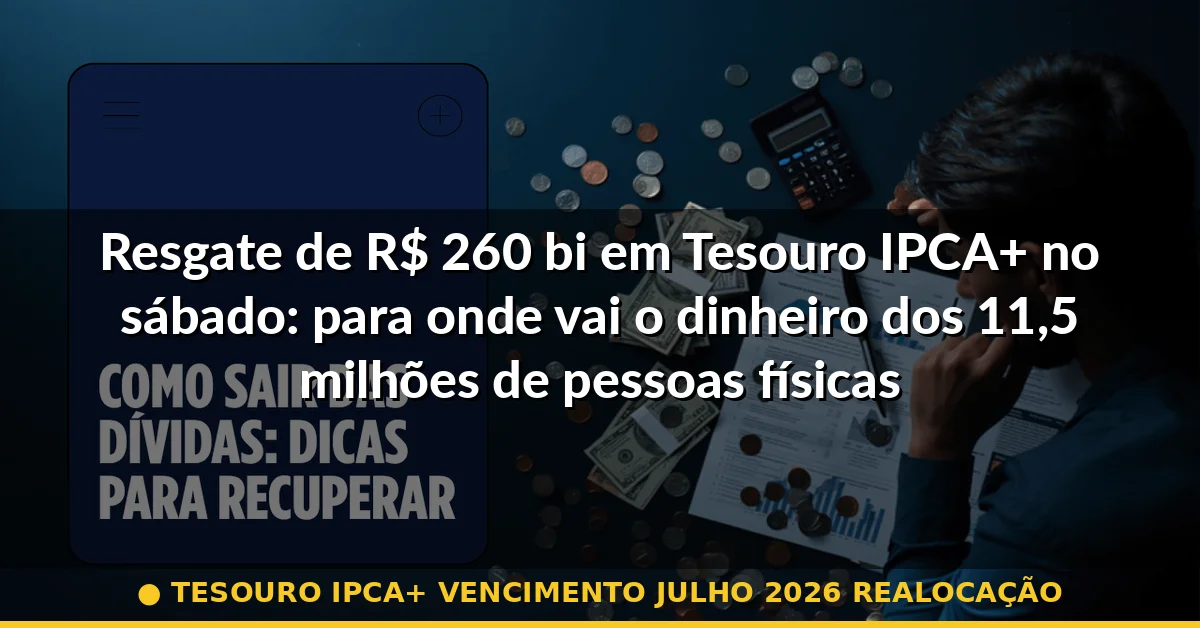 tesouro ipca+ vencimento julho 2026 realocação — Guia completo 2026