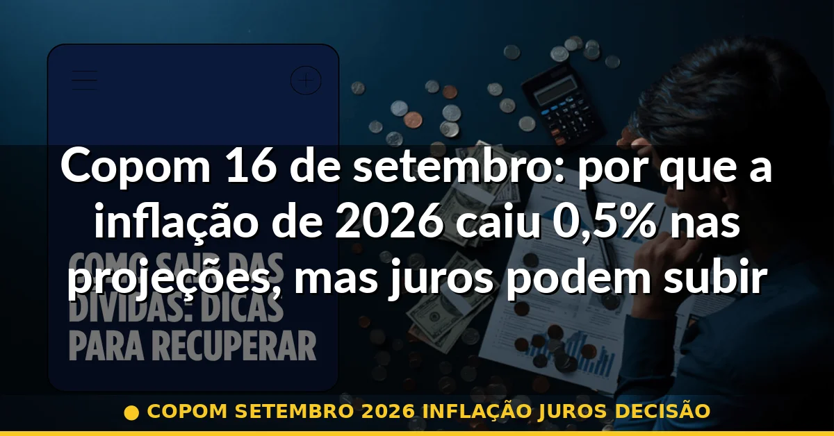 copom setembro 2026 inflação juros decisão — Guia completo 2026