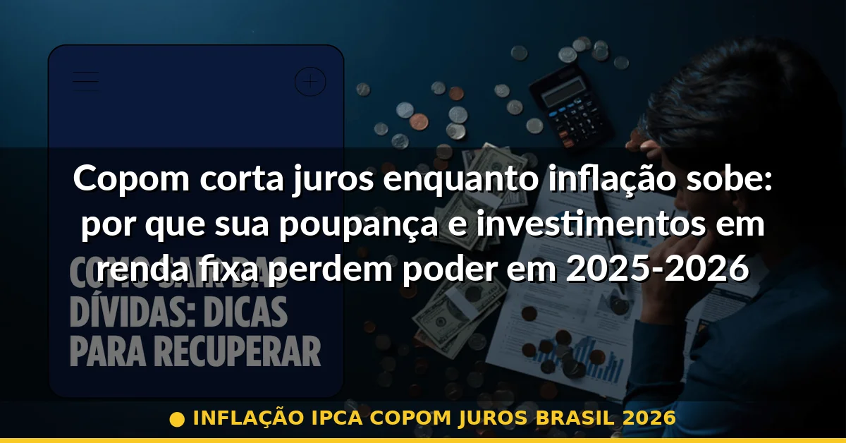inflação ipca copom juros brasil 2026 — Guia completo 2026