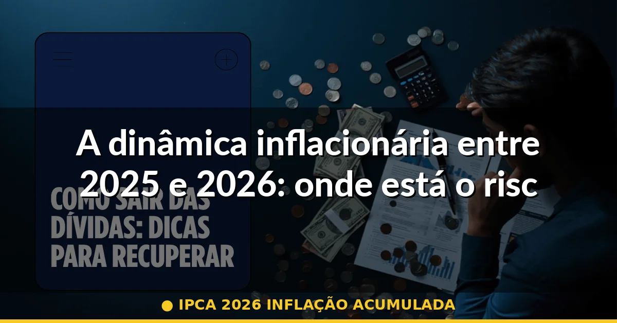 A dinâmica inflacionária entre 2025 e 2026: onde está o risco real — ipca 2026 inflação acumulada