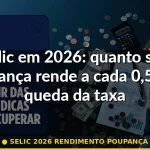 selic 2026 rendimento poupança — Guia completo 2026