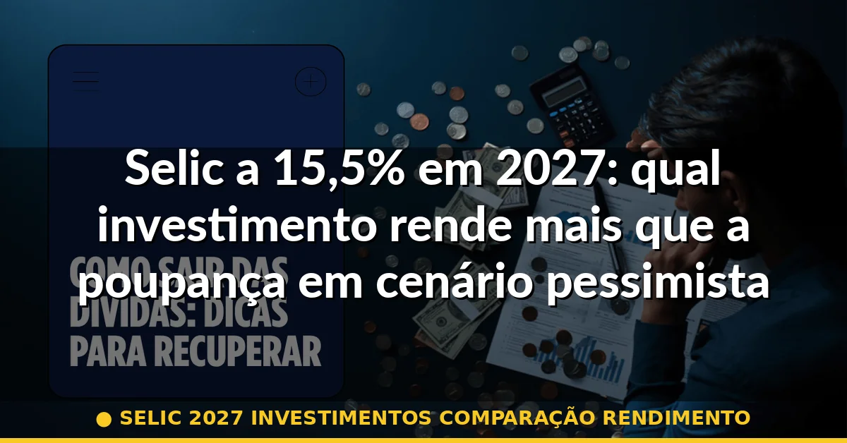 selic 2027 investimentos comparação rendimento — Guia completo 2026