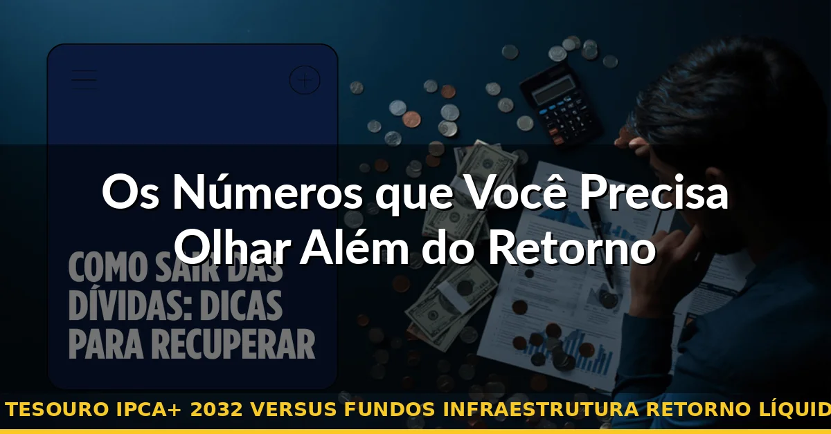 Os Números que Você Precisa Olhar Além do Retorno — tesouro ipca+ 2032 versus fundos infraestrutura retorno líquido