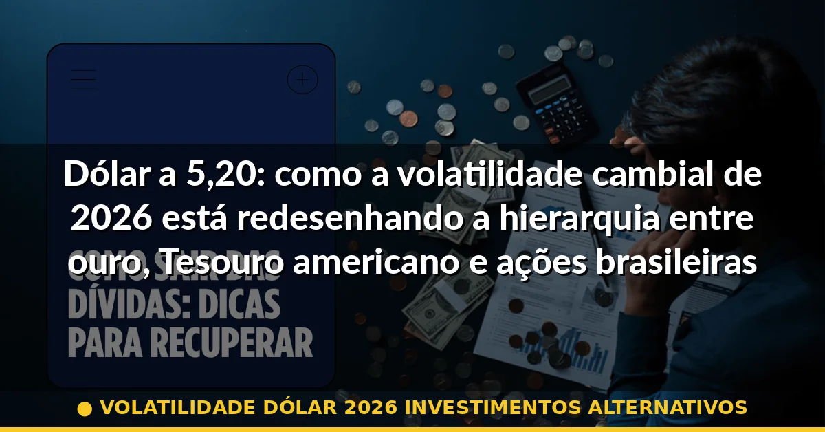 volatilidade dólar 2026 investimentos alternativos — Guia completo 2026
