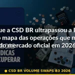 csd br volume swaps b3 2026 — Guia completo 2026
