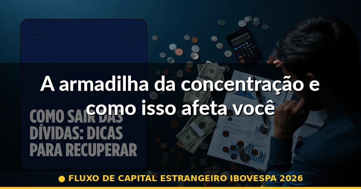 A armadilha da concentração e como isso afeta você — fluxo de capital estrangeiro ibovespa 2026