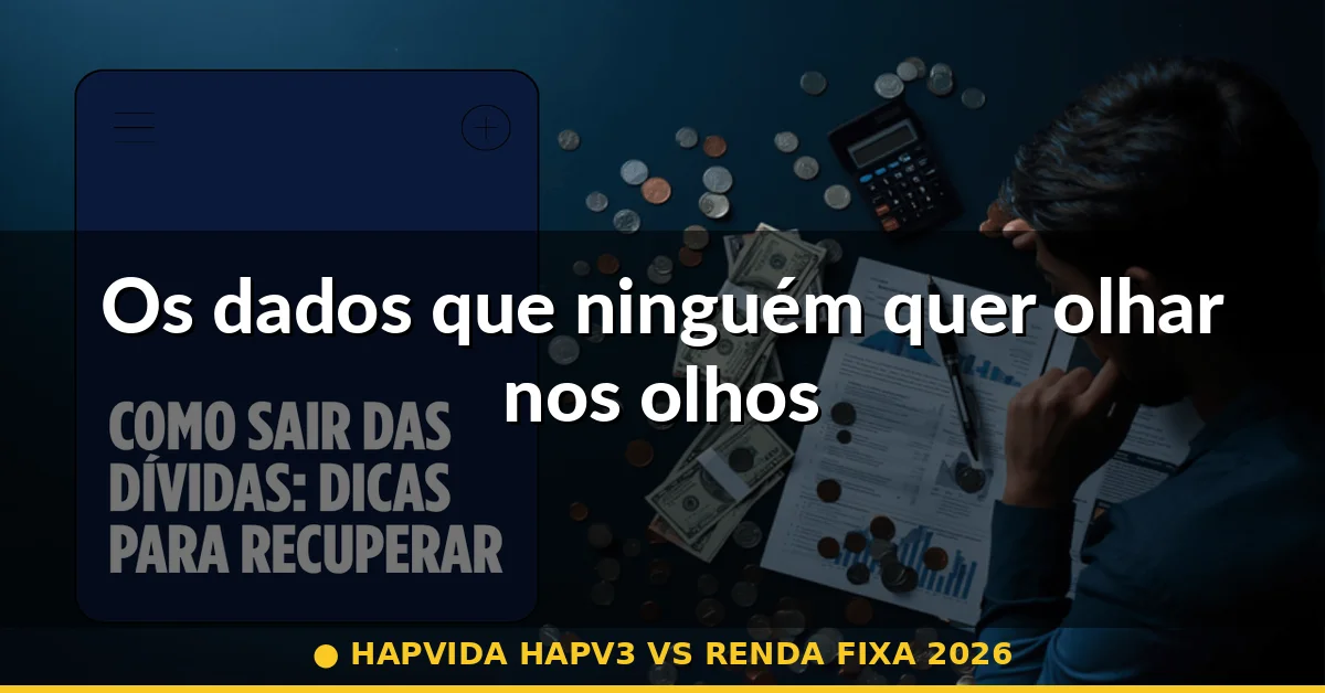 Os dados que ninguém quer olhar nos olhos — hapvida hapv3 vs renda fixa 2026