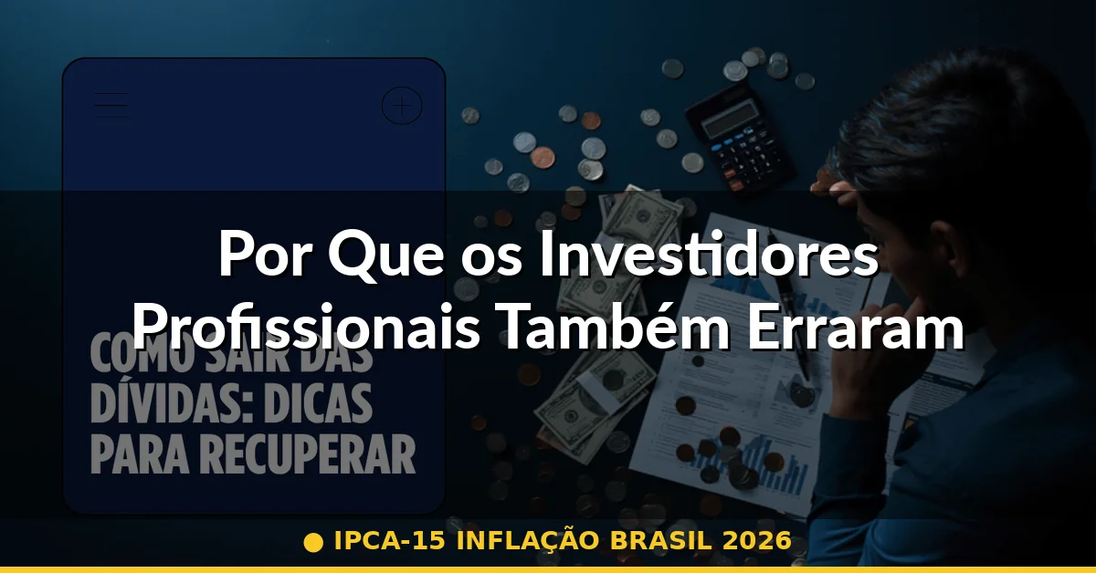 Por Que os Investidores Profissionais Também Erraram — ipca-15 inflação brasil 2026