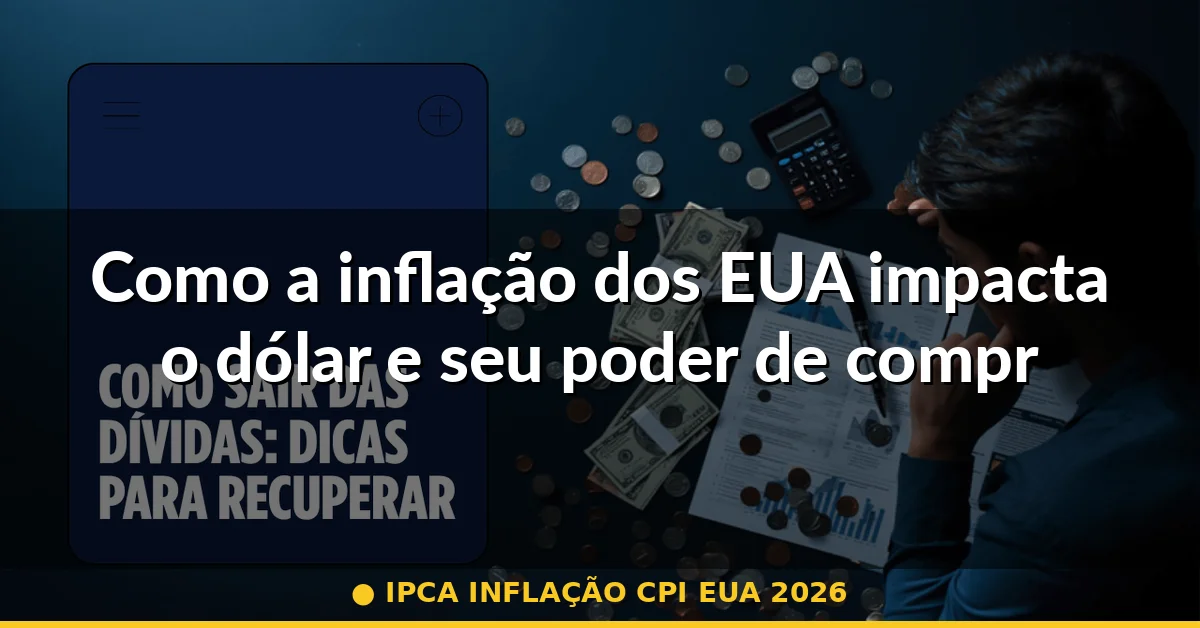 Como a inflação dos EUA impacta o dólar e seu poder de compra — ipca inflação cpi eua 2026