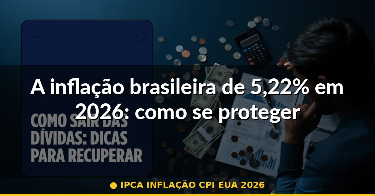 A inflação brasileira de 5,22% em 2026: como se proteger — ipca inflação cpi eua 2026