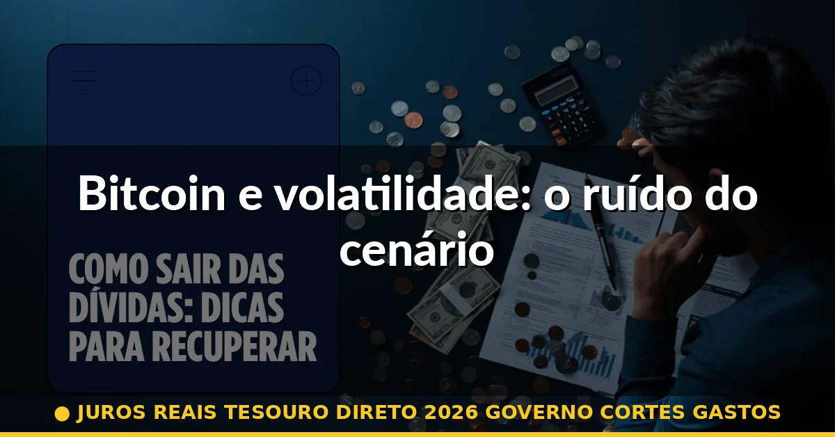 Bitcoin e volatilidade: o ruído do cenário — juros reais tesouro direto 2026 governo cortes gastos